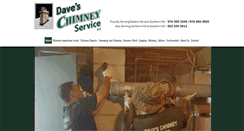 Desktop Screenshot of daves-chimney.net